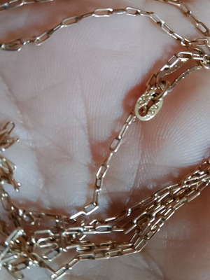Gold chain 585 62 cm vintage, like new