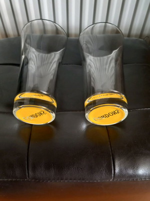 Gordon's Gin collectible glasses new, set of 2 pieces