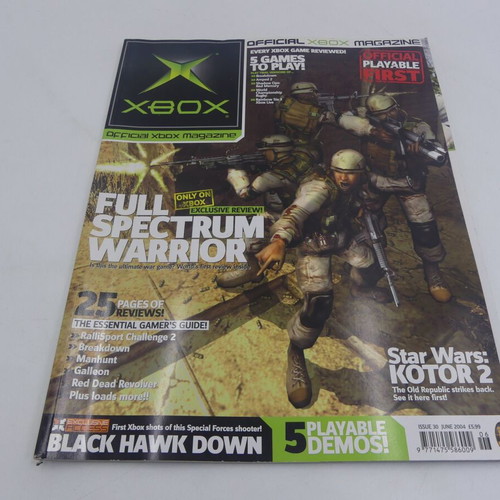 Gaming Magazine OXM Official XBOX Magazine Issue 30 used