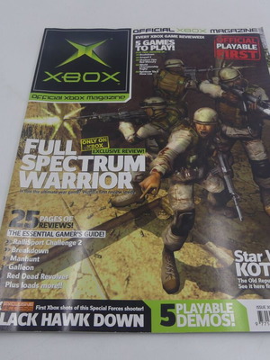 Gaming Magazine OXM Official XBOX Magazine Issue 30 used