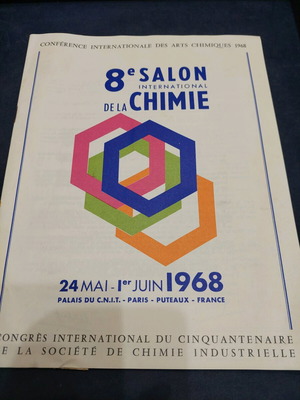 8e Salon International de la Chimie catalog like new, French