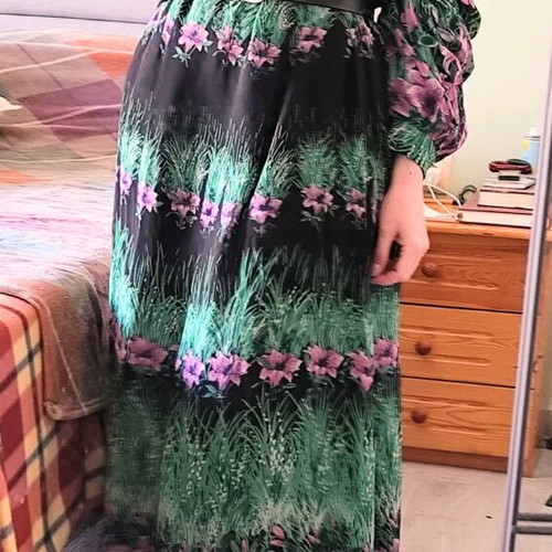 Vintage dress like new, multicolored, size M
