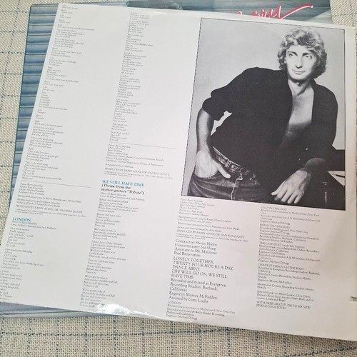 Barry Manilow Barry LP pop album like new