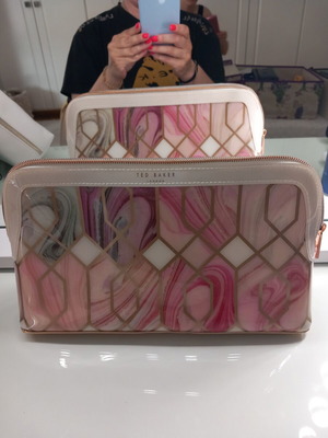 Ted Baker Handbag in Pochette Style New Multicolor