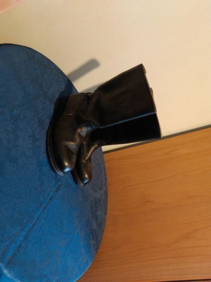Edromides ES black boots size 43 like new