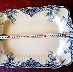  Mεγάλη παλαιά βρετανική πιατελα. 45 см. х 33 см. Ridgway  Royal Semi Porcelain - 1900