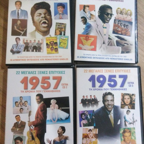 1957 CDs used, pack of 8 with greatest hits
