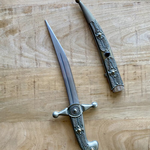Qama Kindjal decorative knife from Caucasus, like new, 1990s vintage