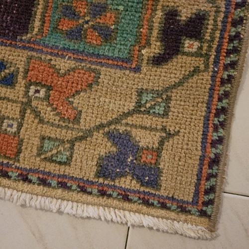 Handmade rug from Iran unused, 2.65x1.20, 40 years old