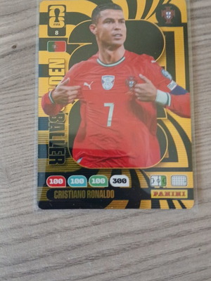 Golden Baller κάρτα Cristiano Ronaldo καινούργια ποδοσφαιρική κάρτα