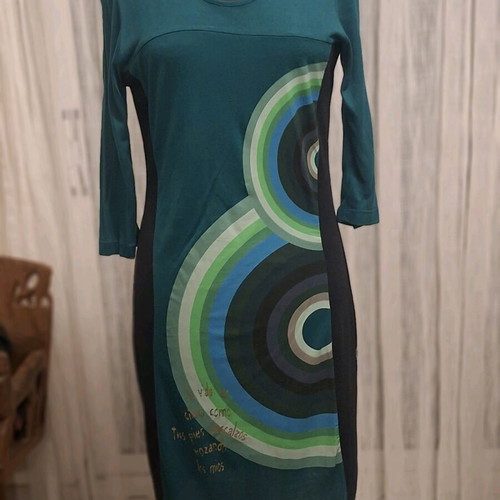 Desigual dress green No M like new