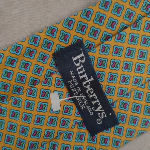 Burberry silk tie new, multicolor