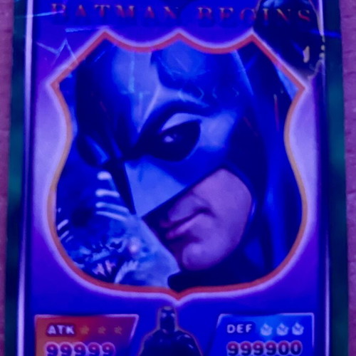 Batman Begins collection cards, 2005 special edition