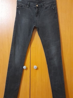 Stradivarius Γυναικείο Μαύρο Τζιν Παντελόνι Μεταχειρισμένο Μέγεθος 38