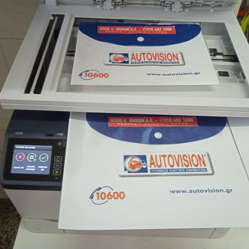 Xerox Color Multifunction Laser Printer Model C235 used with WiFi and Mobile Print