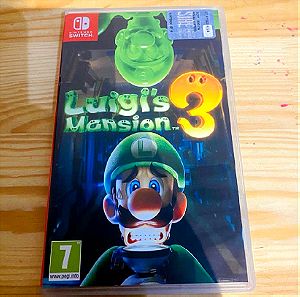 Luigis Mansion 3 - Nintendo Switch Game