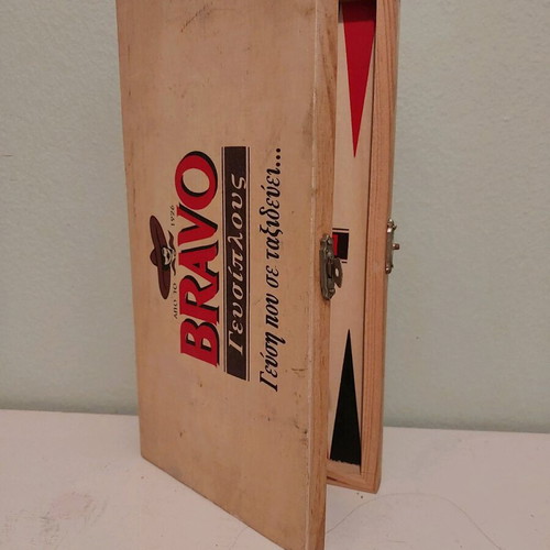 Backgammon collectible box used