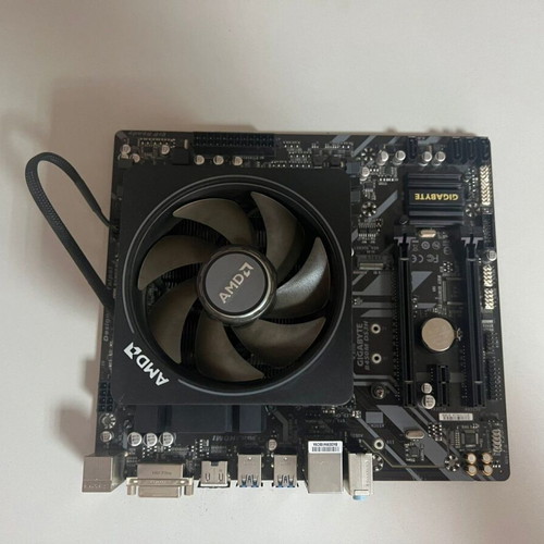 AMD Ryzen 7 2700X CPU and Gigabyte B450M DS3H motherboard