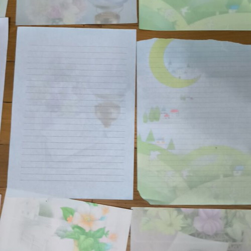 Letter sets used, pack of ten