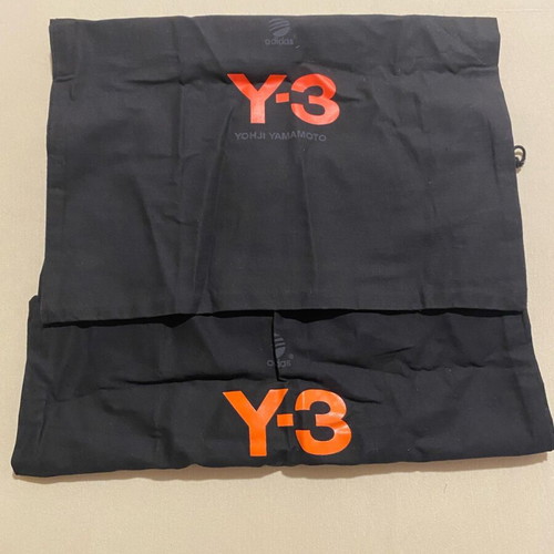 Y3 fabric shoe bags like new, set of 2