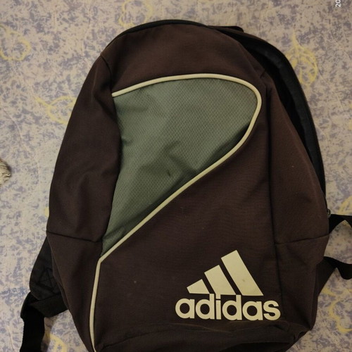 Adidas backpack like new, black and grey