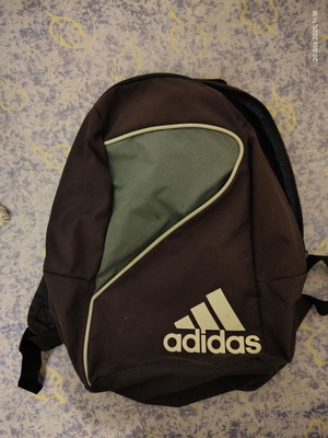 Adidas σακίδιο πλάτης σαν καινούργιο, μαύρο και γκρι