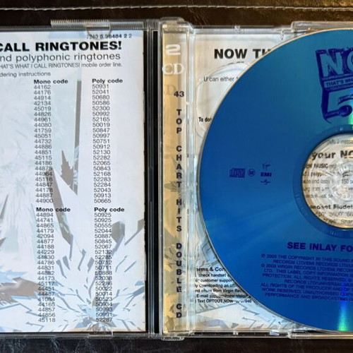 Now That's What I Call Music! 56 double CD like new, UK edition