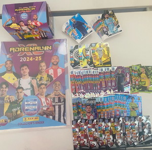 232 κάρτες & album SUPER LEAGUE 2024-25 panini ADRENALYN