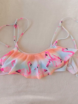 Victoria's Secret Pink swim top like new, multicolor, size S