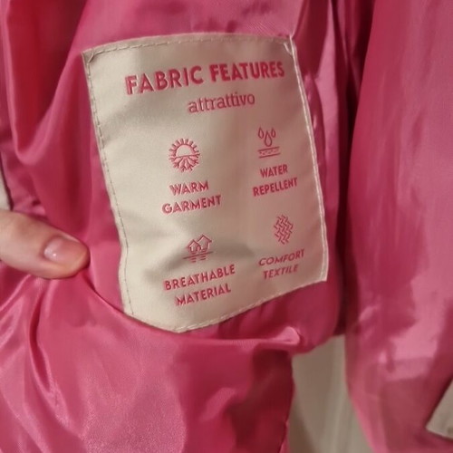 Attrattivo pink jacket like new, size L