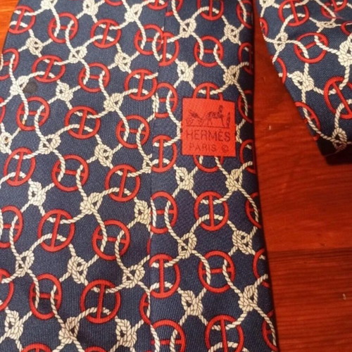 Hermes Paris tie like new, blue