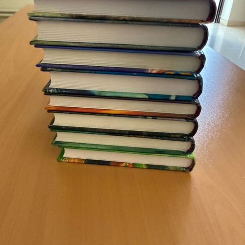 The Three Investigators book set, 8 used, first Greek editions