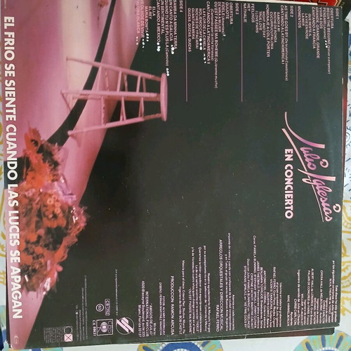 Julio Iglesias vinyl used