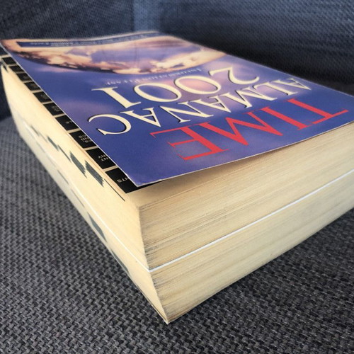 Time Almanac 2001 book used, English