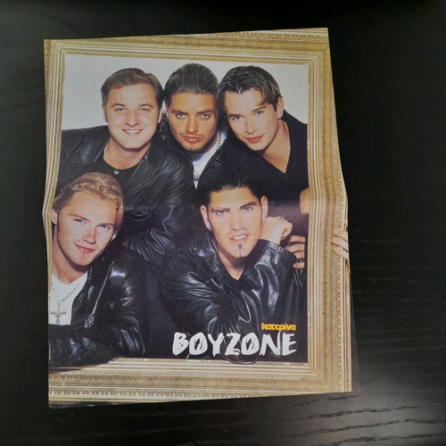 Boyzone posters and card, set of 3 pieces