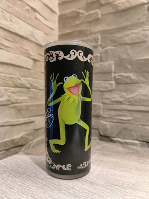 Kermit the Frog glass cup new from Disneyland Paris