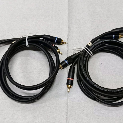 Monster Standard cables used, two pairs