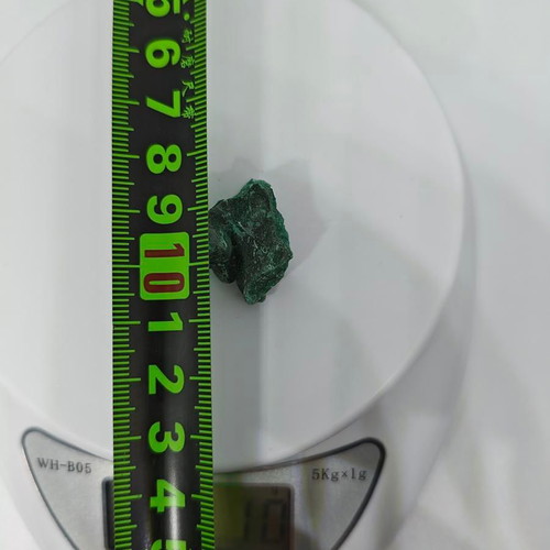 Raw Malachite like new with natural formations