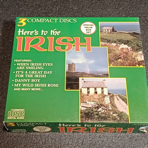 Here's To The Irish 3 x CD used, folk