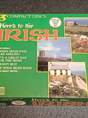 Here's To The Irish 3 x CD used, folk