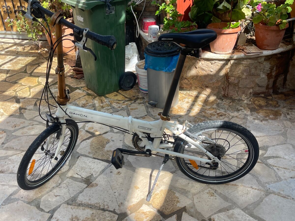 Dahon Vitesse P18 folding bike white… - € 550,00 - Vendora.cy
