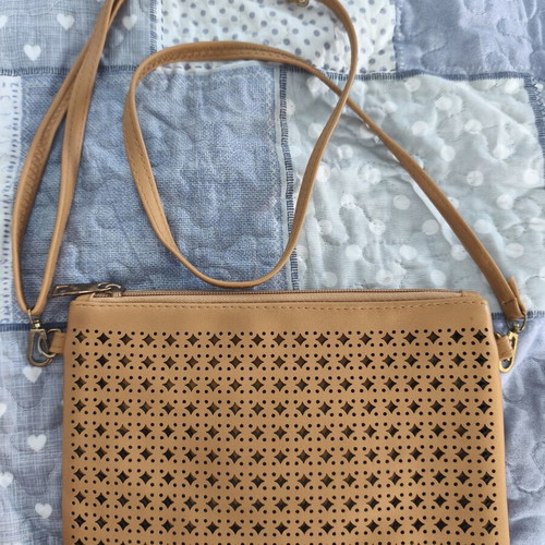 Summer crossbody bag Achilleas Accessories like new, beige and brown