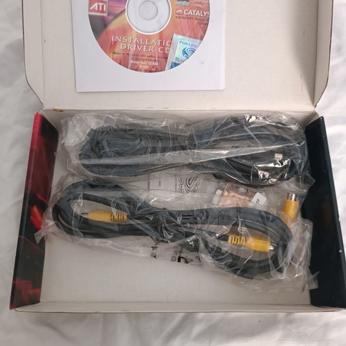 Sapphire Radeon 9600 XT Retro Box with Sealed Accessories, New