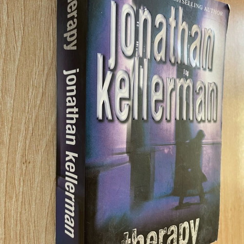 Therapy novel by Jonathan Kellerman like new, English