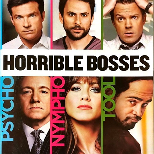 Horrible Bosses DVD comedy movie, sealed, English subtitles