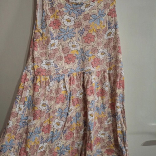 H&M floral dress for girls 6-8 years like new, pastel colors