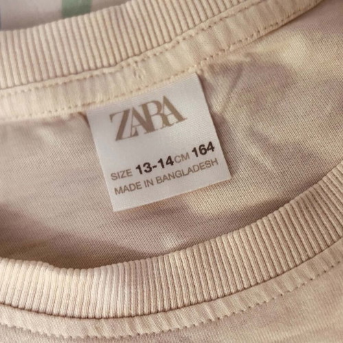 Zara white vintage summer top, size S 36 8