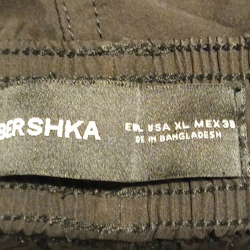 Bershka men's swim shorts black XL new