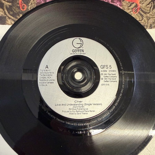 Cher Love and Understanding 7-inch vinyl used