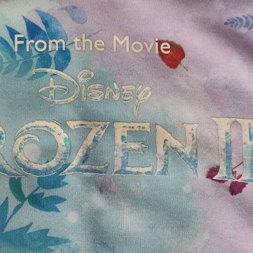 Adidas Frozen 2 kids sweatshirt used, size 110